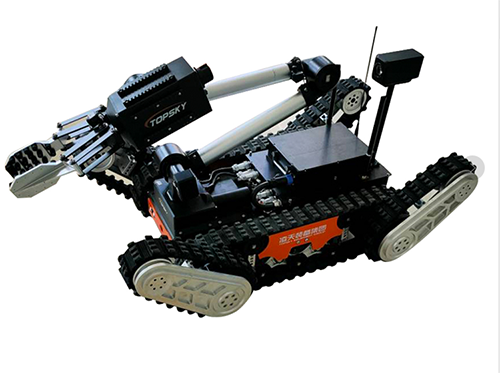 中型排爆機(jī)器人（重量120kg,夾持力55kg，前后雙擺臂）【第7代】