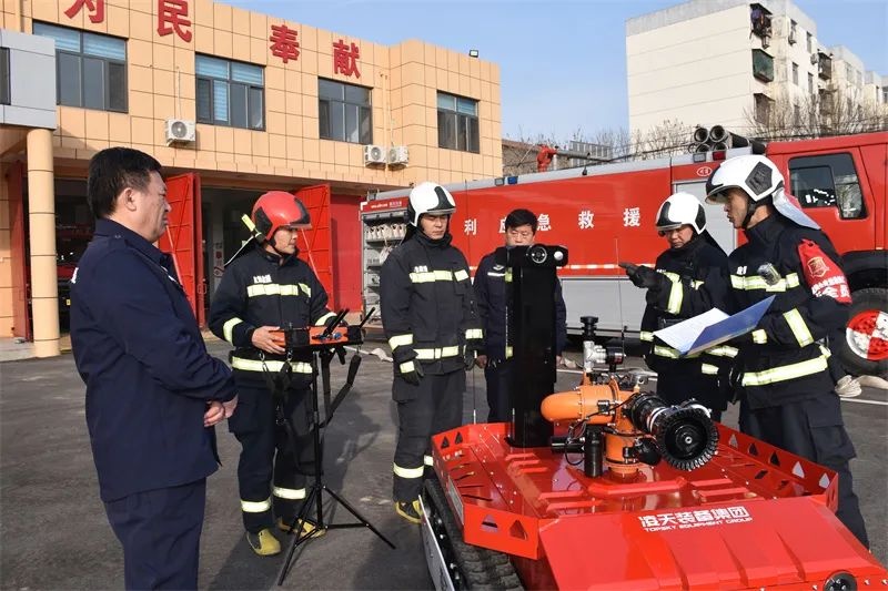 “新戰(zhàn)友”入列，使命必達(dá)， 北京凌天智能助力東營(yíng)油田消防隊(duì)