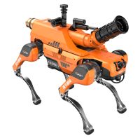 輔助滅火四足機(jī)器狗（第3代，消防水炮+自組網(wǎng)+雙向?qū)χv模塊+10種有毒有害氣體+智能伴隨+云端指揮平臺(tái)）