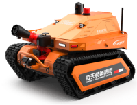消防滅火機器人 （第2代，油動液壓、150進口消防水炮）