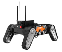 中型雙擺臂履帶式機(jī)器人底盤